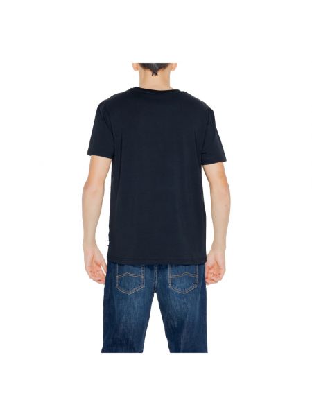 T-shirt mit rundem ausschnitt Moschino schwarz