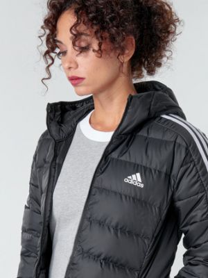 Pikowana kurtka puchowa Adidas czarna
