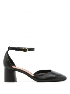 Kožené sandále Sarah Chofakian čierna