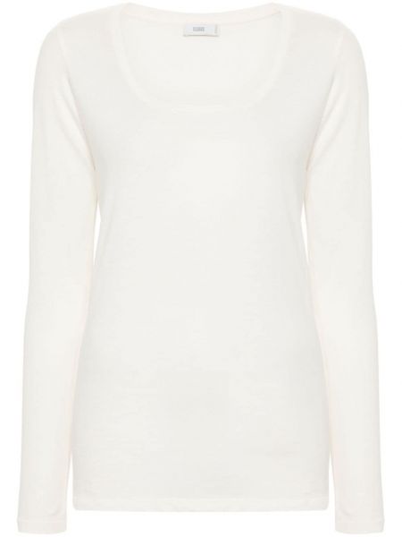 Rund hals t-shirt Closed hvid