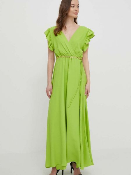 Sukienka długa Artigli zielona