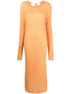 Strikket dress Acne Studios oransje