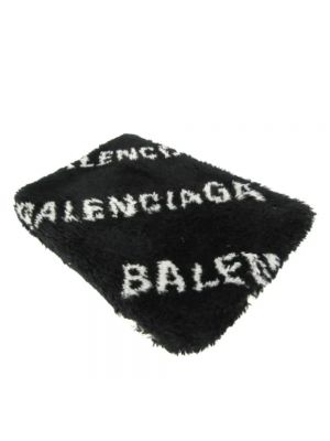Kopertówka z futerkiem Balenciaga Vintage czarna
