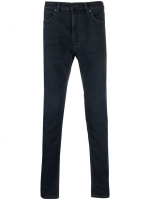 Slim fit skinny fit-jeans Boss blå