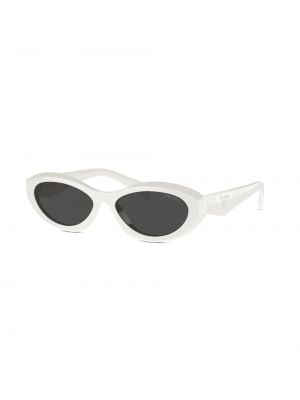Lunettes de soleil Prada Eyewear blanc
