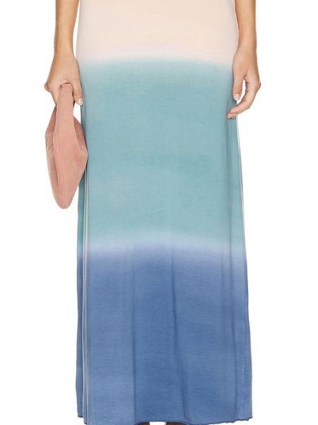 Falda larga Indah azul