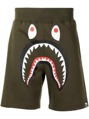 Shorts A Bathing Ape® grønn