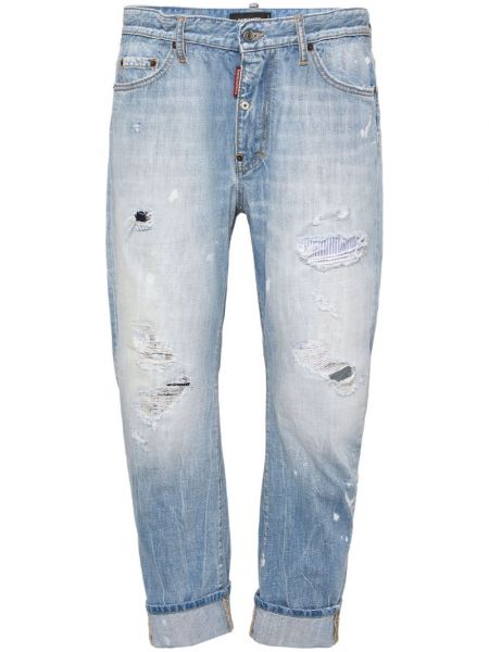 Distressed jeans mit normaler passform Dsquared2