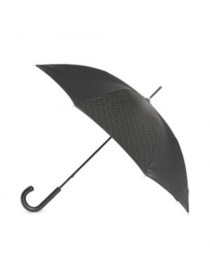 Deštník s potiskem Burberry černý