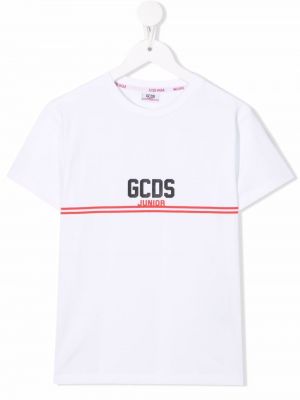 T-shirt för tjejer Gcds Kids vit