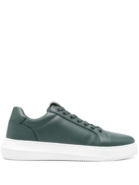 Deri sneaker Calvin Klein yeşil