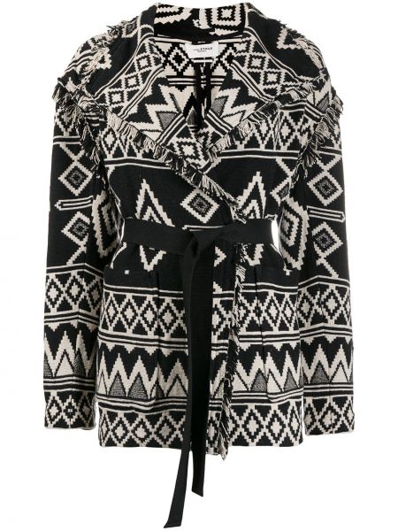 Kabát s abstraktným vzorom Marant Etoile