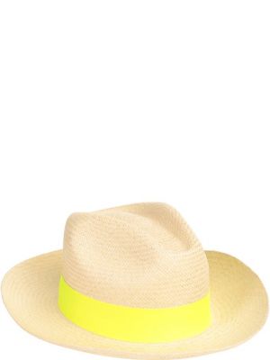 Пляжная шляпа Artesano желтая