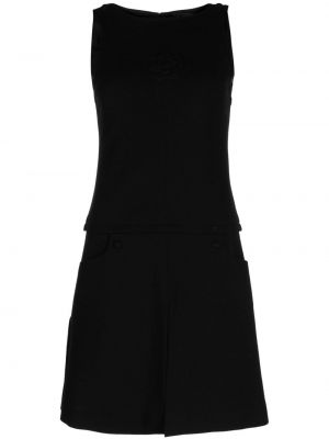 Αμάνικο φόρεμα Chanel Pre-owned μαύρο