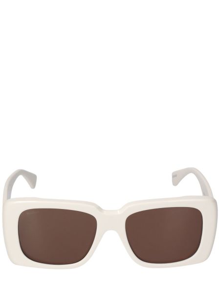 Slnečné okuliare Max Mara biela