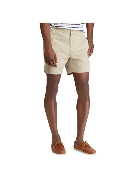 Pantalones cortos de algodón Ralph Lauren beige