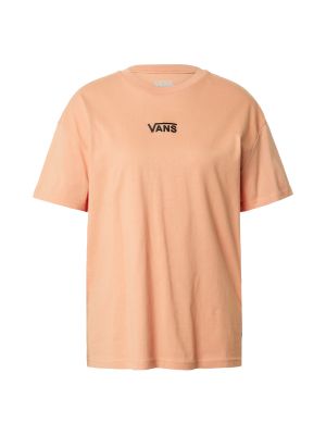 Oversize тениска Vans оранжево