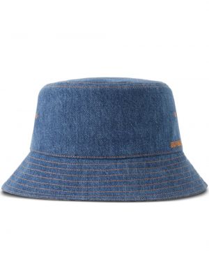 Cappello ricamato Burberry blu