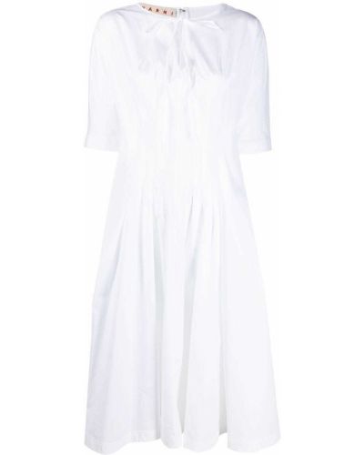 Vestido camisero Marni blanco