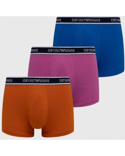 Emporio Armani Underwear boxeralsó (3-pack) narancssárga, férfi