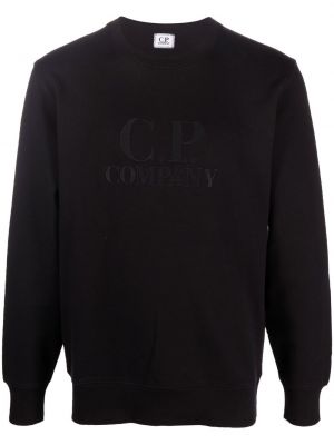 Brodert sweatshirt C.p. Company svart