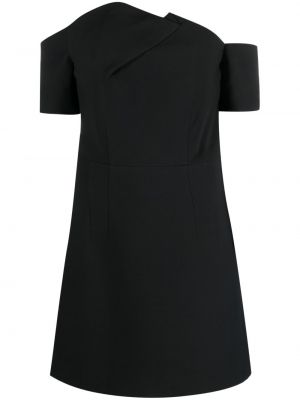 Sukienka koktajlowa asymetryczna Roland Mouret czarna