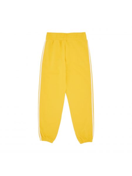 Спортивные штаны с высокой талией Adidas желтые