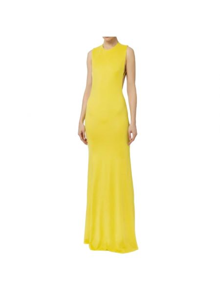 Sukienka długa Elisabetta Franchi żółta