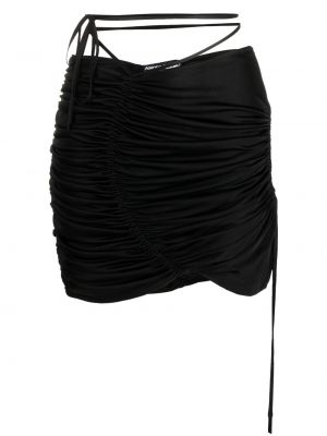 Asymetrická sukňa Andreādamo čierna