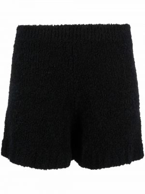 Mohair ull shorts Antonella Rizza svart