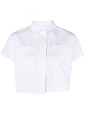 Памучна риза Nude бяло