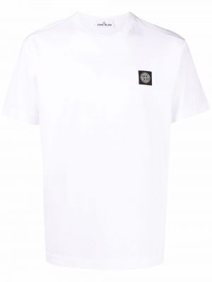 T-shirt Stone Island vit