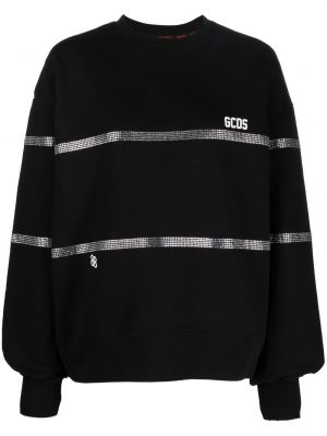 Džemperis su kristalais Gcds juoda