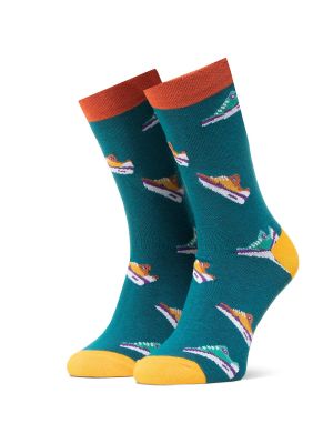 Πουά ψηλές κάλτσες Dots Socks πράσινο