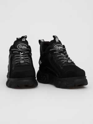Sneakersy na platformie Buffalo czarne
