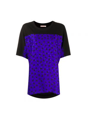 T-shirt z nadrukiem Marni