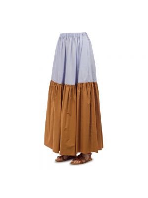 Długa spódnica Jucca fioletowa