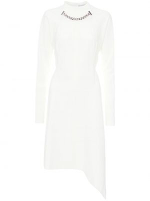 Ασύμμετρη φόρεμα Jw Anderson λευκό