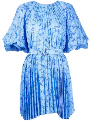 Šaty s potiskem s abstraktním vzorem Acler modré