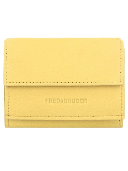 Portafoglio Fredsbruder giallo