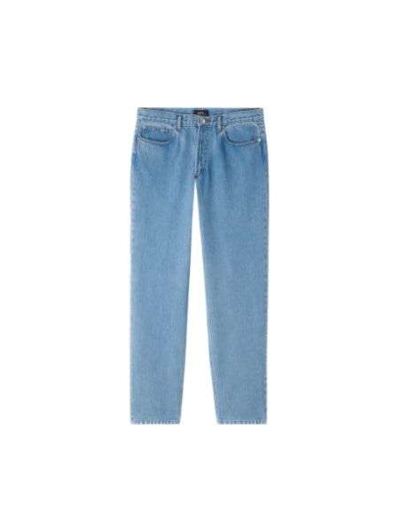 Niebieskie proste jeansy A.p.c.