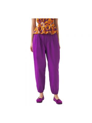 Fioletowe spodnie Antik Batik