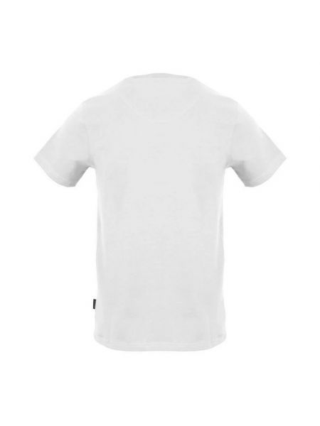 Camiseta de algodón Aquascutum blanco