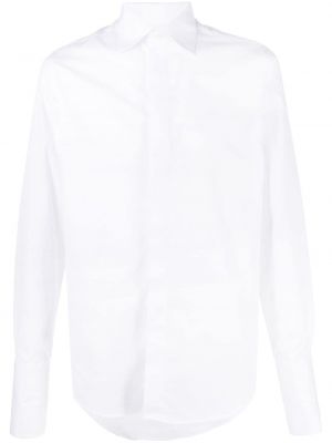 Camisa slim fit Canali blanco