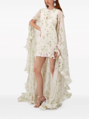 Šilkinis vakarinė suknelė Giambattista Valli balta