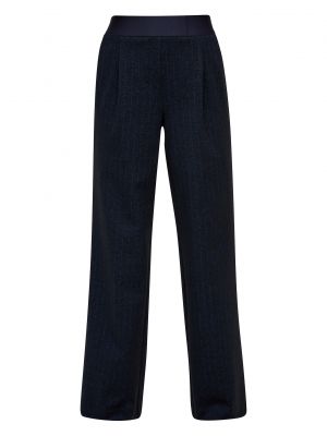Широки панталони тип „марлен“ S.oliver синьо