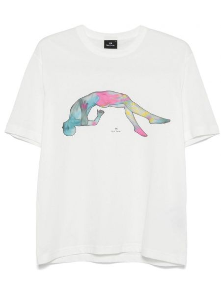 T-shirt Ps Paul Smith hvid