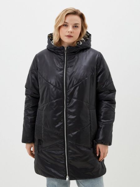 Утепленная демисезонная куртка Wiko черная