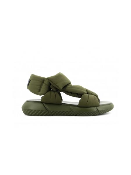 Sandale ohne absatz Elena Iachi grün