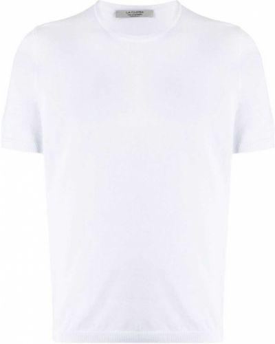 T-shirt en tricot D4.0 blanc